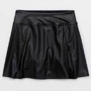 Offline by Aerie Vegan Leather Skort NWT